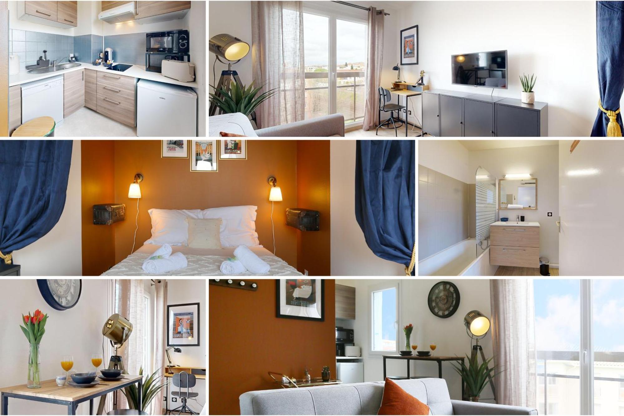 דירות טולוז Expat Renting - L'Orient Express - Parking - Wifi מראה חיצוני תמונה